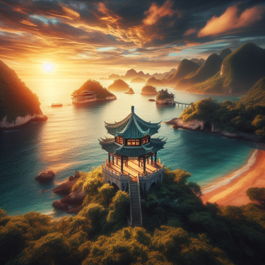 广西古海角景区介绍视频，合浦古海角亭