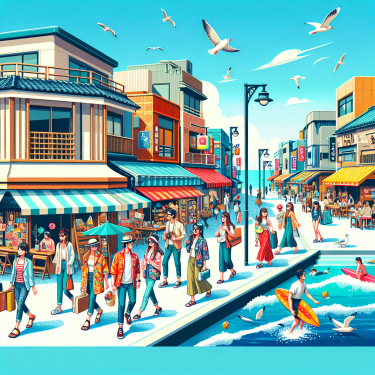 日本漫画海角街景视频，日本动漫海岸