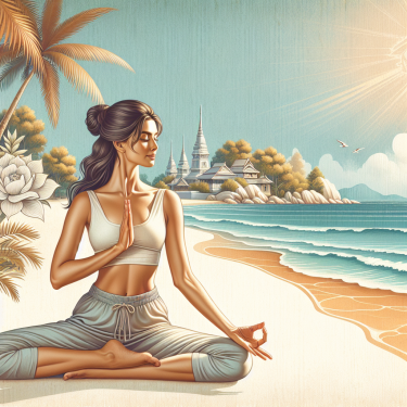 海角瑜伽姐姐视频全集，海边瑜珈